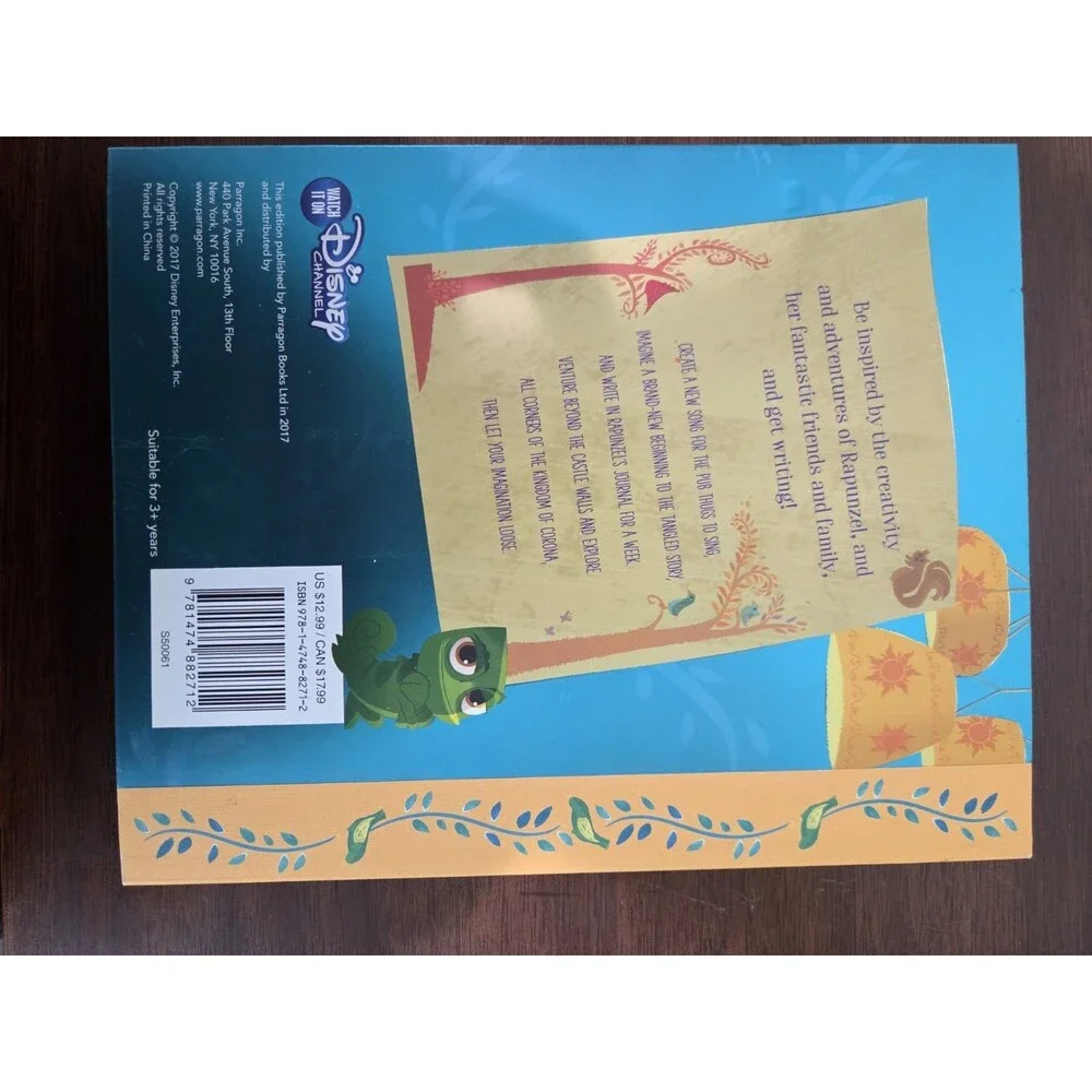 Disney Tangled The Series “Magical Adventures” Paper Pad Activity Book 2017